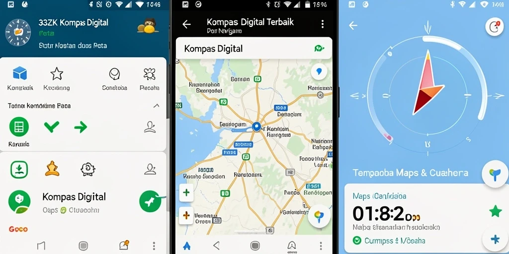 Antarmuka pengguna 33ZK yang sederhana dan fungsional.