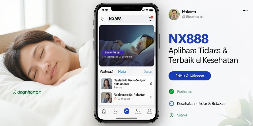 Antarmuka NX888 yang menenangkan dan mudah digunakan.