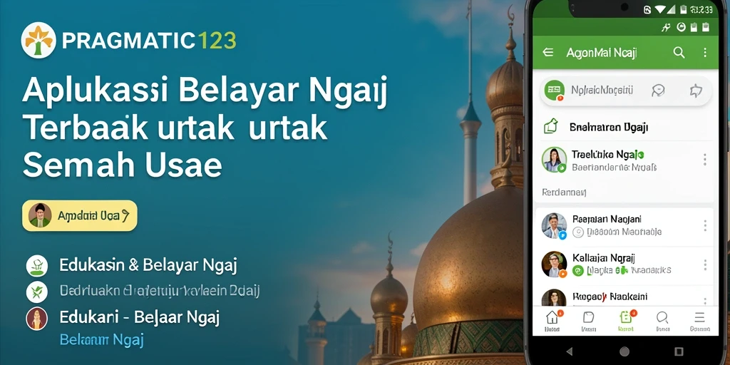 Tampilan antarmuka PRAGMATIC123 untuk belajar ngaji yang interaktif dan mudah dipahami.