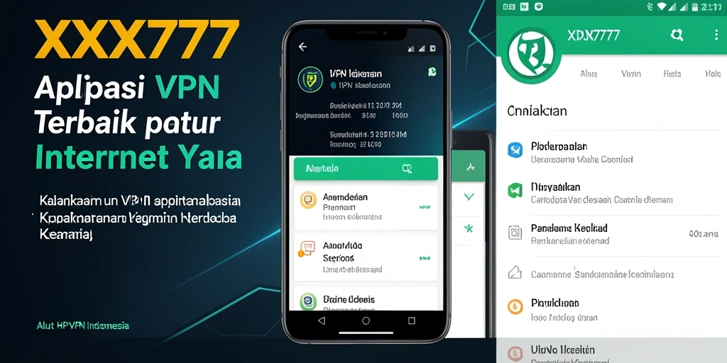 Tampilan antarmuka XXX777 yang intuitif dan mudah dipahami.
