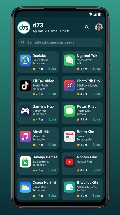 d73 — Pusat Akses Aplikasi Populer & Kanal Uji Terpercaya